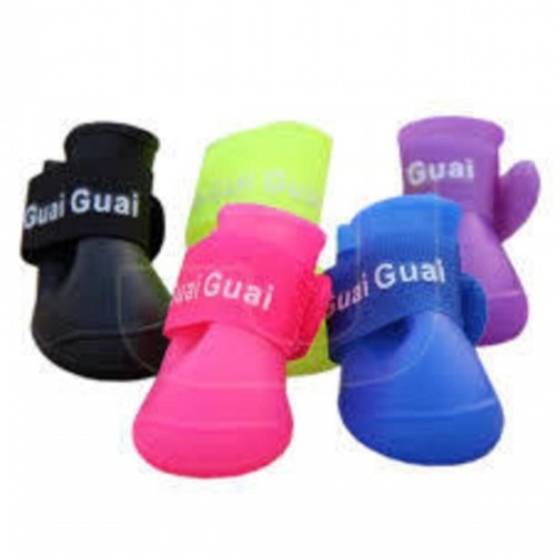 Köpekler Için Su Geçirmaz Silikon Ayakkabı Köpekler Için Su Geçirmaz Silikon Ayakkabı