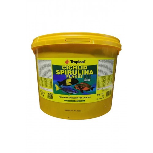 Cichlid Spirulina Flakes 11lt 2kg Cichlid Spirulina Flakes 11lt 2kg