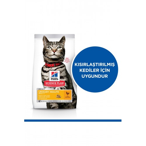 SCIENCE PLAN Üriner Sağlık Tavuklu +1 Yetişkin Kedi Maması 1,5 Kg SCIENCE PLAN Üriner Sağlık Tavuklu +1 Yetişkin Kedi Maması 1,5 Kg