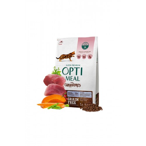Süper Premium Ördekli-sebzeli Tahılsız Yetişkin Kedi Maması 4 Kg Süper Premium Ördekli-sebzeli Tahılsız Yetişkin Kedi Maması 4 Kg