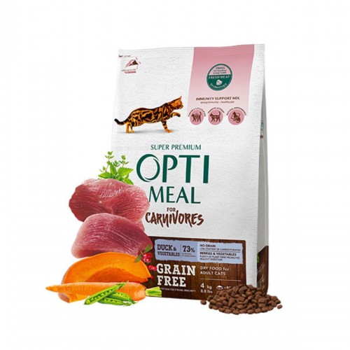 Süper Premium Ördekli-sebzeli Tahılsız Yetişkin Kedi Maması 4 Kg Süper Premium Ördekli-sebzeli Tahılsız Yetişkin Kedi Maması 4 Kg