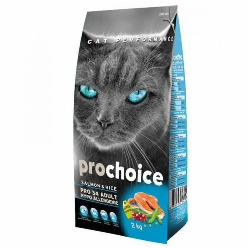 Pro Choice Pro 34 Adult Somonlu Yetişkin Kedi Maması 2 Kg Pro Choice Pro 34 Adult Somonlu Yetişkin Kedi Maması 2 Kg