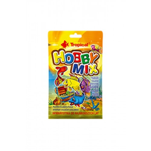 Hobby Mix Küçük Akvaryum Balıkları Için Karışık Pul Yem 12 gr Hobby Mix Küçük Akvaryum Balıkları Için Karışık Pul Yem 12 gr