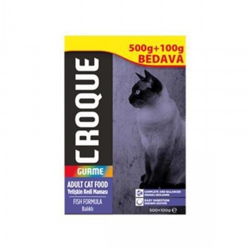 Croque Tavuklu Yetişkin Kedi Maması 500 100g Croque Tavuklu Yetişkin Kedi Maması 500 100g