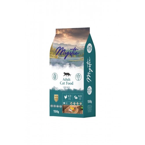 Mystic Az Tahıl.yetiş. Kedi Maması Tavuklu 15 Kg Mystic Az Tahıl.yetiş. Kedi Maması Tavuklu 15 Kg