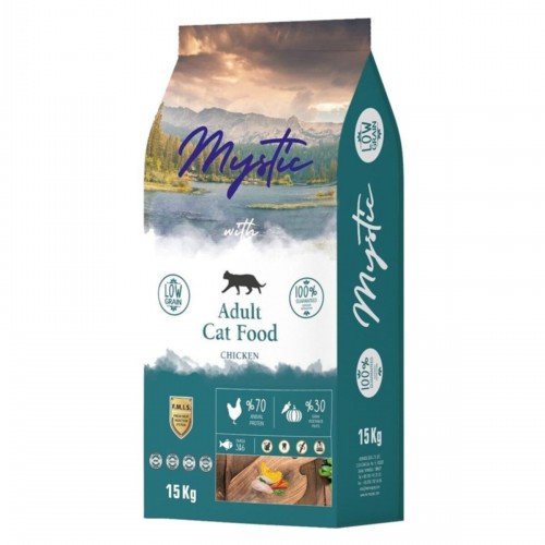 Mystic Az Tahıl.yetiş. Kedi Maması Tavuklu 15 Kg Mystic Az Tahıl.yetiş. Kedi Maması Tavuklu 15 Kg