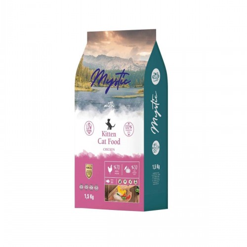 Mystic Az Tahıl Yavru Kedi Maması Tavuklu 1,5 Kg Mystic Az Tahıl Yavru Kedi Maması Tavuklu 1,5 Kg
