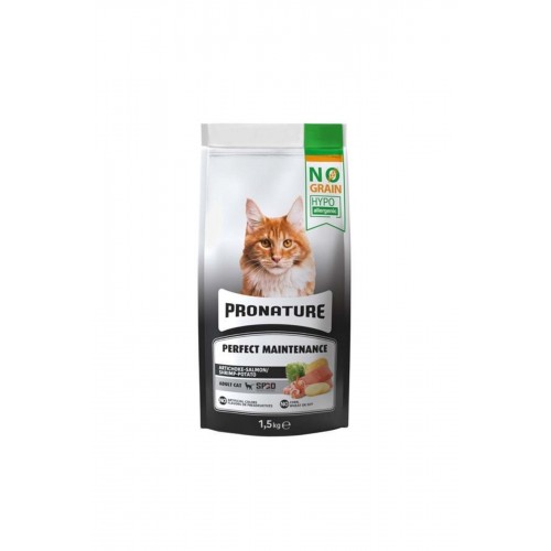 Hypo-allergenic Tahılsız Somonlu Karidesli Yetişkin Kedi Maması 1.5 Kg Hypo-allergenic Tahılsız Somonlu Karidesli Yetişkin Kedi Maması 1.5 Kg