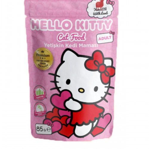 Hello Kitty Kuzu Etli Yetişkin Kedi Maması 85gr Hello Kitty Kuzu Etli Yetişkin Kedi Maması 85gr