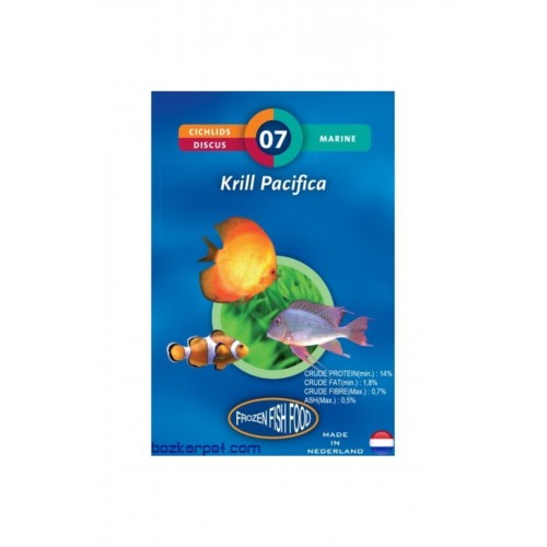 3f Krill Pasifica 100g Donmuş Balık Yemi 3f Krill Pasifica 100g Donmuş Balık Yemi