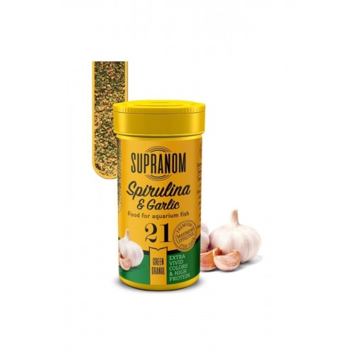 Tüm Balıklar Için Spirulina Garlic Green Granul 100ml (21) Tüm Balıklar Için Spirulina Garlic Green Granul 100ml (21)