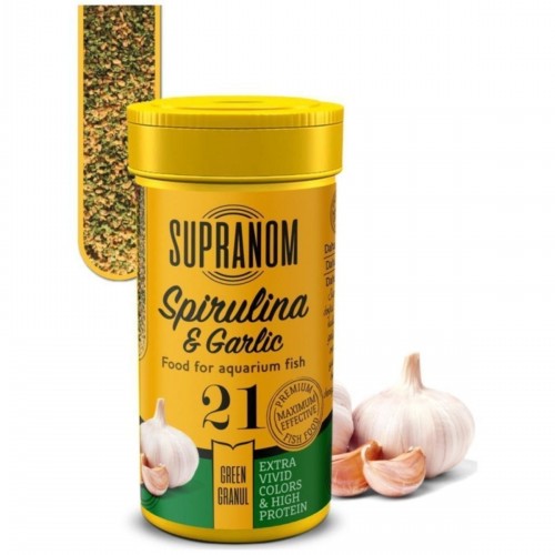 Tüm Balıklar Için Spirulina Garlic Green Granul 100ml (21) Tüm Balıklar Için Spirulina Garlic Green Granul 100ml (21)