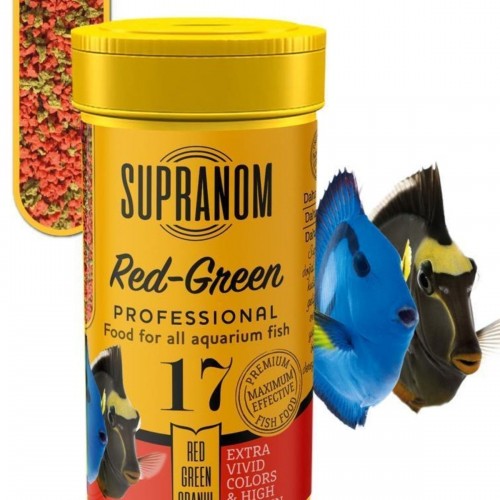 Tuzlu Ve Tatlı Su Balıkları Için Yem Red-green Granul 100ml (17) Tuzlu Ve Tatlı Su Balıkları Için Yem Red-green Granul 100ml (17)
