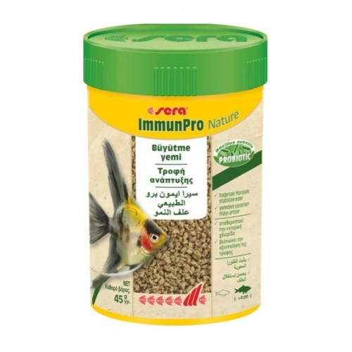 Immunpro Nature 100 Ml ( 4 Cm Üzerindeki Balıklar Için Probiyotikli Büyütme Yemi ) Immunpro Nature 100 Ml ( 4 Cm Üzerindeki Balıklar Için Probiyotikli Büyütme Yemi )
