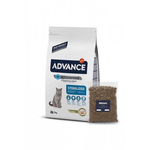 Sterilized Hindili Kısırlaştırılmış Kedi Maması 1 Kg Vakum Paketleme Sterilized Hindili Kısırlaştırılmış Kedi Maması 1 Kg Vakum Paketleme