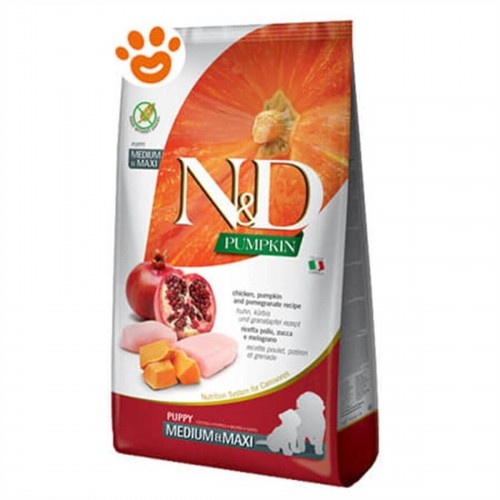 Balkabaklı Tavuklu Narlı Yavru Köpek Maması 12kg