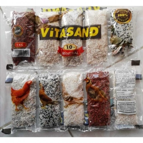 10 Lu Mineral Taşı Hasta Kırgın Kuş Güvercin Tavuk Ufak Parçacıklı Kil Minaral Taşı Süper Fiyat