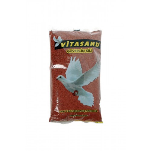 Güvercin Kili Fırınlanmış Kırmızı Kil 1 kg