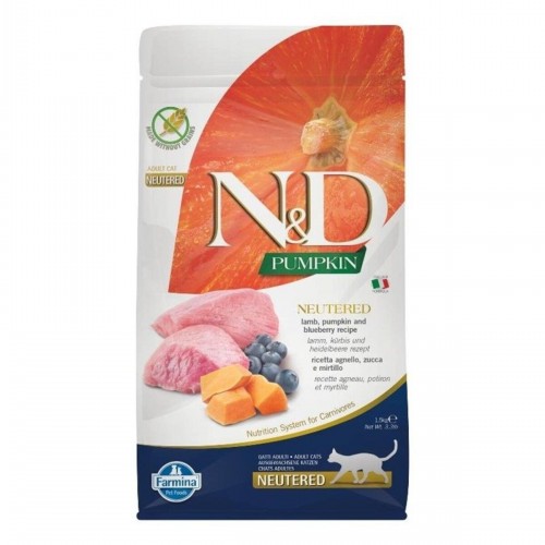 Pumpkin Tahılsız Kuzu & Yaban Mersinli Kısırlaştırılmış Yetişkin Kedi Maması 1,5 Kg