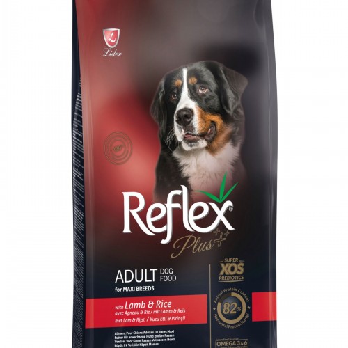 Plus Adult Maxi Kuzu Ve Pirinçli Kuru Köpek Maması 18 Kg