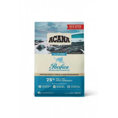 Pacifica Balıklı Tahılsız Yetişkin Kedi Maması 1800 G Pacifica Balıklı Tahılsız Yetişkin Kedi Maması 1800 G