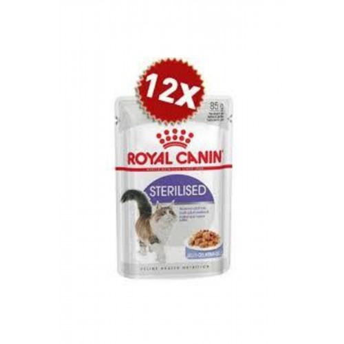 Royal Canın Sterilised Pounch Yaş Mama 12x85gr Royal Canın Sterilised Pounch Yaş Mama 12x85gr