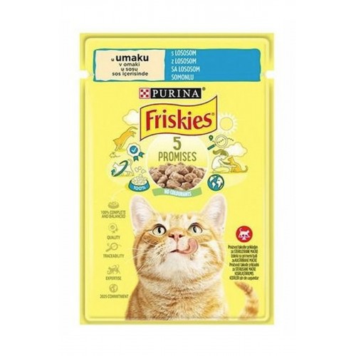 Somonlu Soslu Yaş Kedi Maması 85 gr Somonlu Soslu Yaş Kedi Maması 85 gr