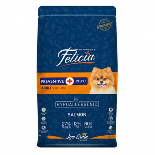 Hypoallergenic Small Mini Somonlu Küçük Irk Düşük Tahıllı Yetişkin Köpek Maması 3 Kg