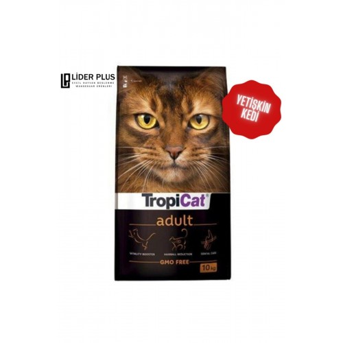 Tropicat Tavuklu Yetişkin Kedi Maması 10 Kg Tropicat Tavuklu Yetişkin Kedi Maması 10 Kg