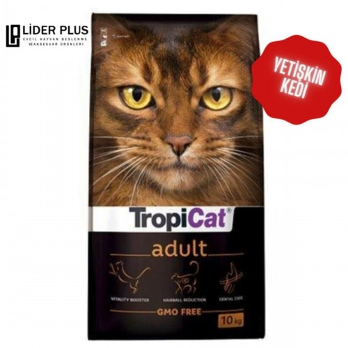Tropicat Tavuklu Yetişkin Kedi Maması 10 Kg Tropicat Tavuklu Yetişkin Kedi Maması 10 Kg