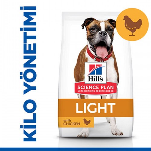 Hill’s Scıence Plan Adult Light Medium Chicken Orta Irk Tavuklu Light Köpek Maması 14 Kg