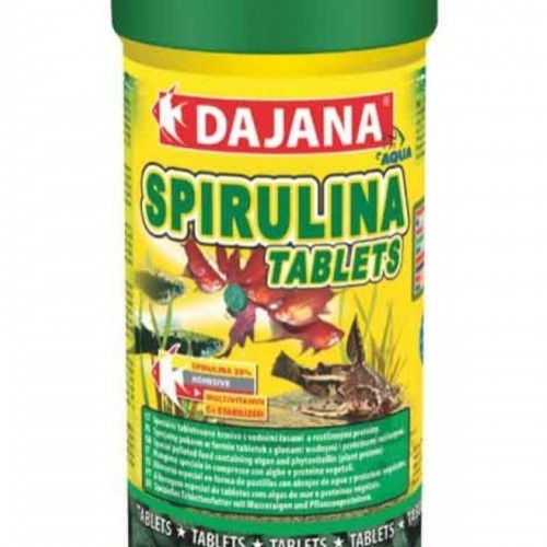 Dajana Bitkisel Tablet Balık Yemi Spirulina Tablets 100ml 50gr Dajana Bitkisel Tablet Balık Yemi Spirulina Tablets 100ml 50gr