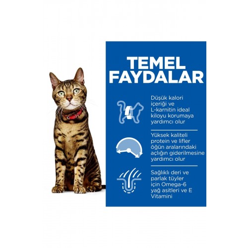 SCIENCE PLAN Light Yetişkin Tavuklu Kedi Maması 3kg SCIENCE PLAN Light Yetişkin Tavuklu Kedi Maması 3kg