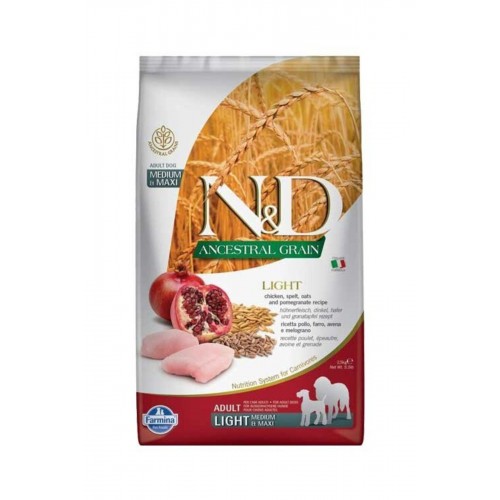 Düşük Tahıllı Light Tavuk Ve Narlı Diyet Köpek Maması 2.5 kg Düşük Tahıllı Light Tavuk Ve Narlı Diyet Köpek Maması 2.5 kg