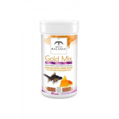 Gold Mix Pellets Japon Balığı Balık Yemi 100ml Gold Mix Pellets Japon Balığı Balık Yemi 100ml