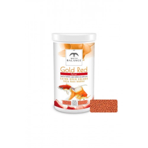 Japon Balığı Gold Red Pellets Yemi 250ml Japon Balığı Gold Red Pellets Yemi 250ml
