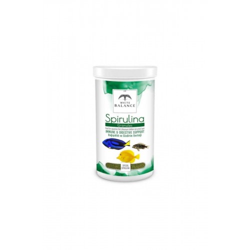 Spirulina Granules Bitkisel Balık Yemi 250ml Spirulina Granules Bitkisel Balık Yemi 250ml