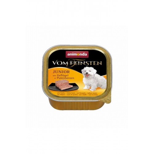 Vom Feinsten Kümes Hayvanlı Ve Hindi Yürekli Yavru Köpek Konservesi 150 gr Vom Feinsten Kümes Hayvanlı Ve Hindi Yürekli Yavru Köpek Konservesi 150 gr
