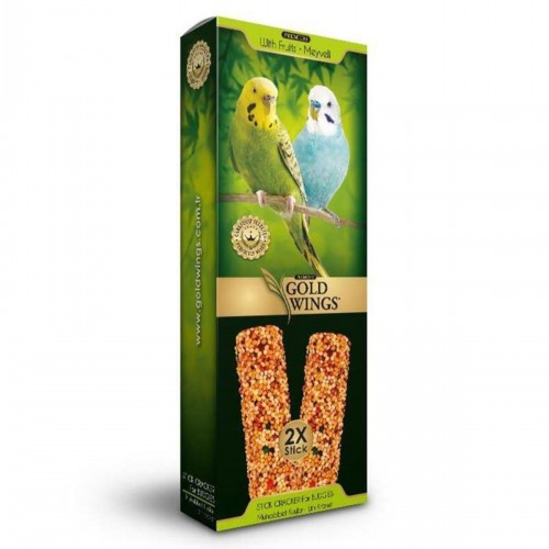 Premium Ballı Meyveli Muhabbet Kuşu Krakeri (2'Lİ)