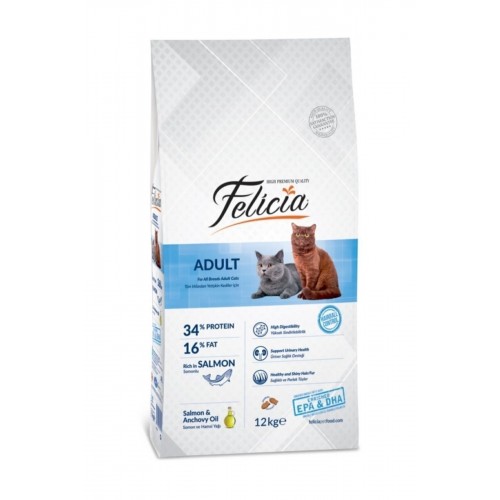 12 Kg Somonlu Yetişkin Kedi Maması