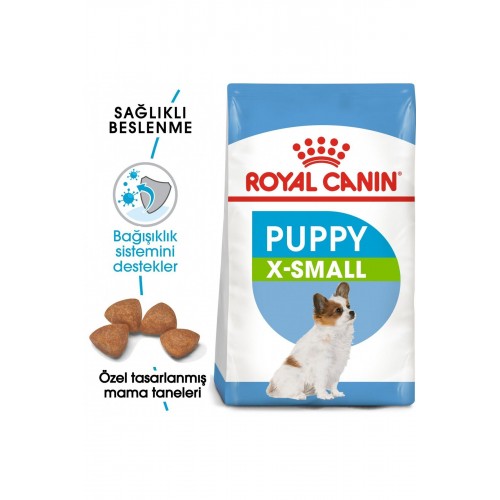 X-small Puppy Yavru Köpek Maması 500 gr X-small Puppy Yavru Köpek Maması 500 gr
