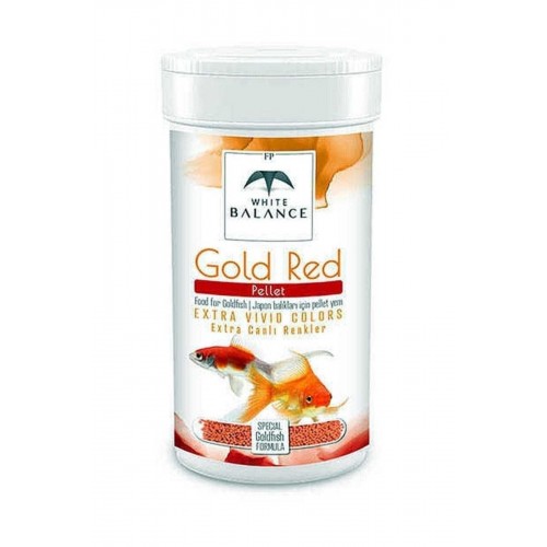 Gold Red Pellets 100 ml Balık Yemi Gold Red Pellets 100 ml Balık Yemi