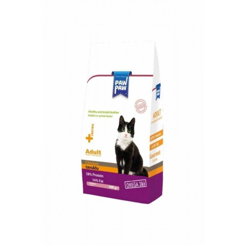 Yetişkin Kedi Maması Tavuklu 500 gr Yetişkin Kedi Maması Tavuklu 500 gr
