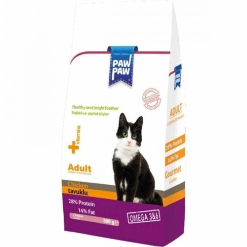 Yetişkin Kedi Maması Tavuklu 500 gr Yetişkin Kedi Maması Tavuklu 500 gr