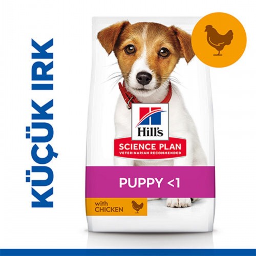 Hill’s Scıence Plan Puppy Small & Mini Chicken Küçük Irk Tavuklu Yavru Köpek Maması 3 Kg