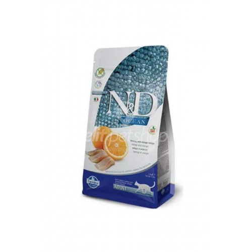 Nd Ocean Adult Ringa Balıklı&portakallı Kedi Maması 1,5 Kg Nd Ocean Adult Ringa Balıklı&portakallı Kedi Maması 1,5 Kg