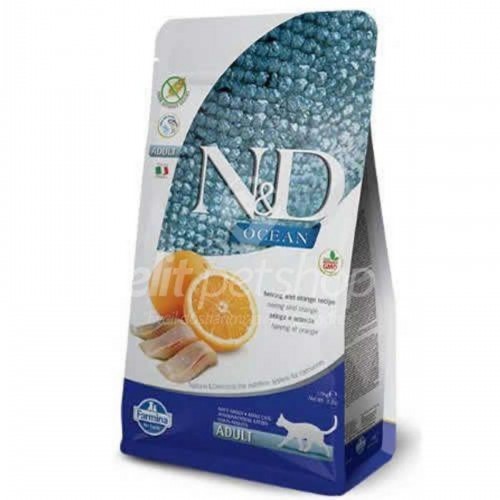 Nd Ocean Adult Ringa Balıklı&portakallı Kedi Maması 1,5 Kg Nd Ocean Adult Ringa Balıklı&portakallı Kedi Maması 1,5 Kg