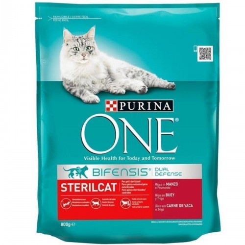 Sığır Etli Kısırlaştırılmış Yetişkin Kedi Maması 800 gr