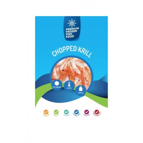 Dondurucu Yem Chopped Krill 100 gr. 35li Dondurucu Yem Chopped Krill 100 gr. 35li