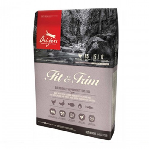 Fit&Trim - Fazla Kilolu Kediler İçin Tahılsız Mama 5,4 Kg